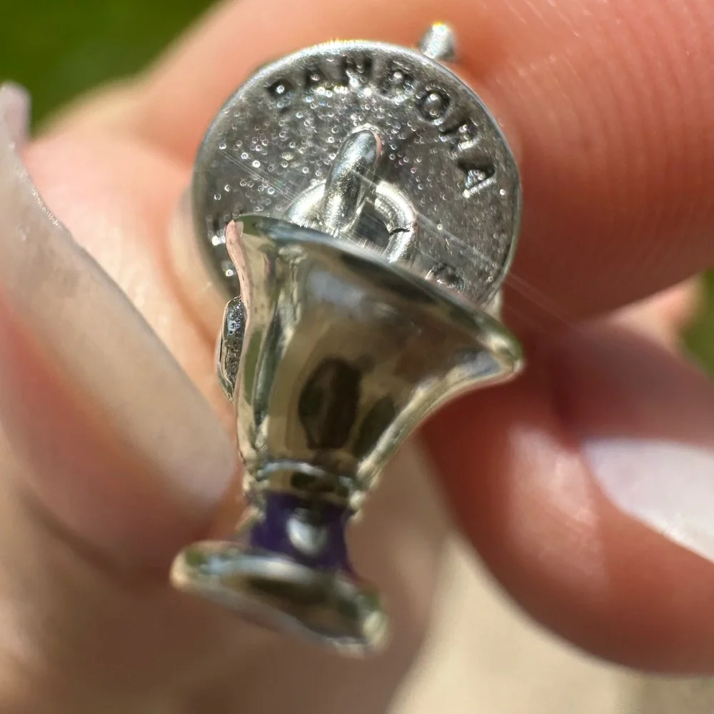 NWOT Pandora x Disney Beauty & the Beast Mr Potts & Chip Dangle Charm 799015C01_15
